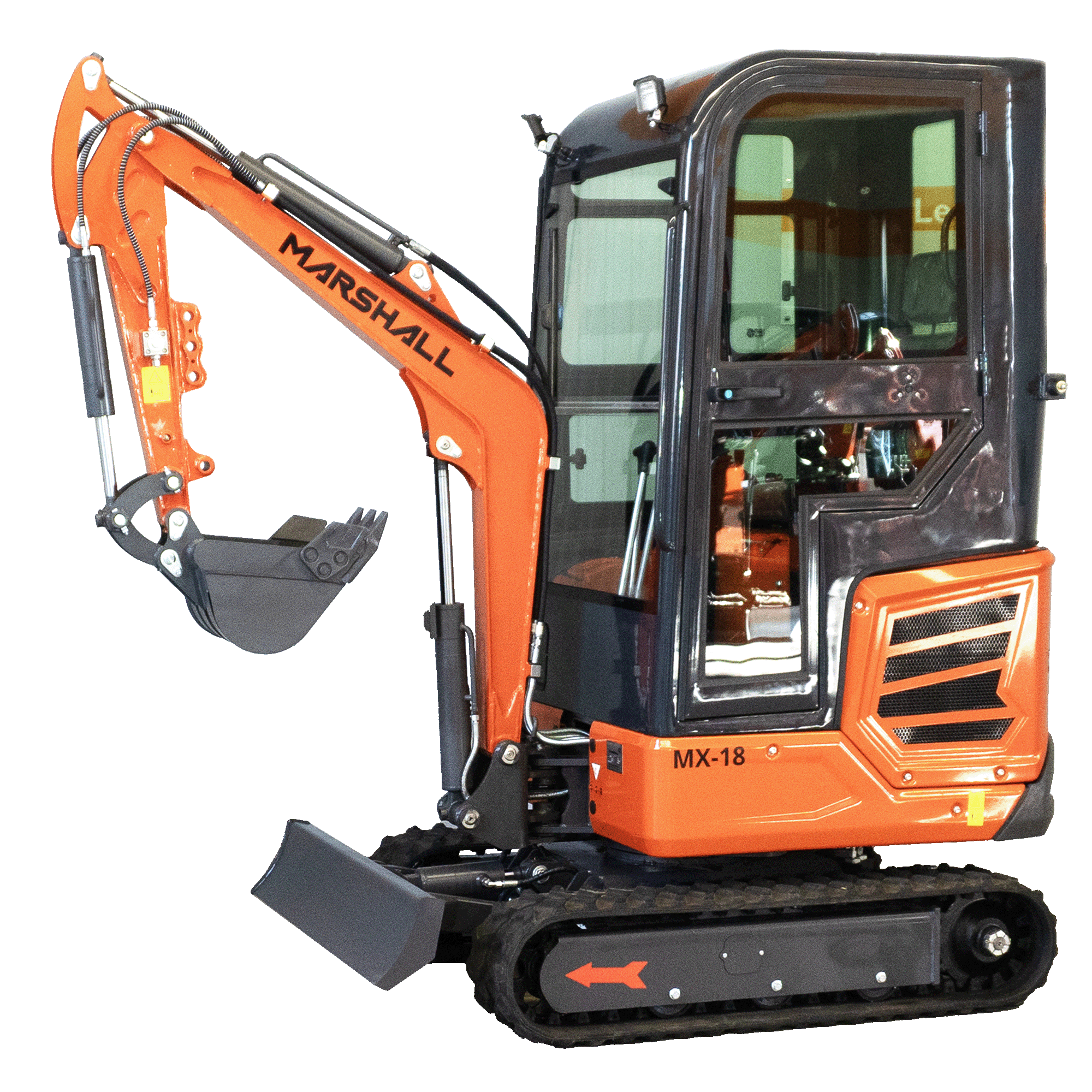 Mini Pelle 1,8 Tonne avec cabine
