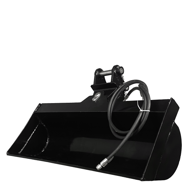 Godet de curage orientable hydraulique 100 cm 2 Tonnes