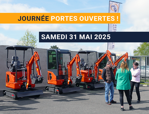 Journée Portes Ouvertes France Mini Pelle