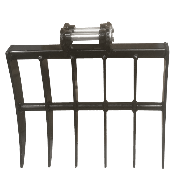 Râteau 60 cm Mini Pelle 2,5 Tonnes