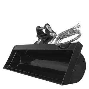 Godet de curage orientable hydraulique 120 cm Mini Pelle 3 Tonnes