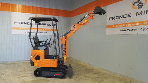PX-12- Mini Pelle 1,2 Tonne moteur Kubota